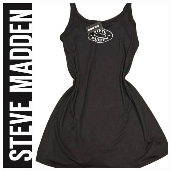 Steve Madden Circle Logo Cami Sleep Shirt - Picture 1 of 9